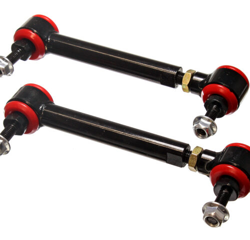 Energy Suspension Universal Red 6-3/4in-7-3/4in inAin Range Pivot Style End Link Set - Image 3