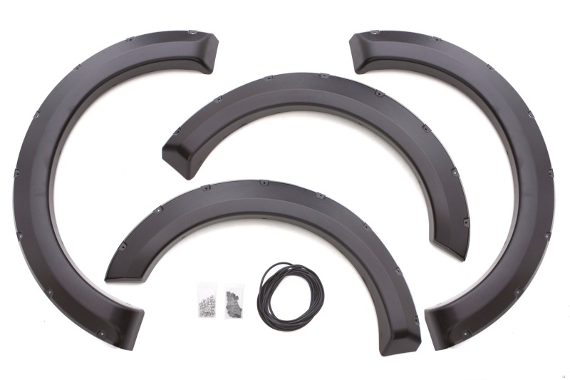 Lund RX312T 09-14 Ford F-150 (Ex Raptor) RX-Rivet Style Textured Elite Series Fender Flares - Black (4 Pc.) - Image 6