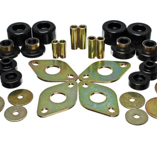 Energy Suspension 8.4107G 01-04 Toyota Pickup 2WD/4WD (Exc T-100/Tundra) Black Body Cab Mount Set - Image 5