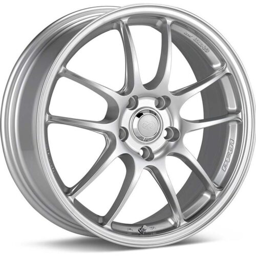Alternative view of Enkei PF01 18x9 5x114.3 35mm Offset 75 Bore Dia Silver Wheel