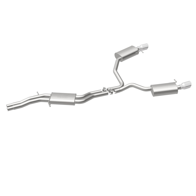 MagnaFlow 19159 Sys C/B 12-15 Audi A6 / A7 3.0L V6 SS 2.5in Dual Split Rear Ext 4in Tips - Image 3