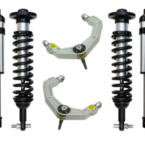 ICON K93063 2014 Ford F150 4WD 0-2.63in Stage 3 Suspension System w/ Billet Uca