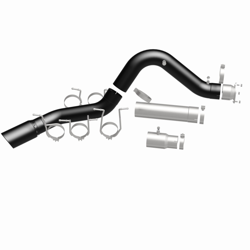 MagnaFlow 2024+ Chevy Silverado 2500HD/3500HD Black Series Filter-Back Performance Exhaust - Image 8