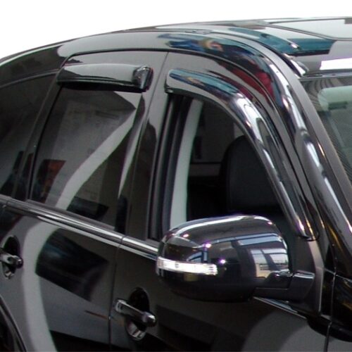 AVS 94642 11-18 Mitsubishi Outlander (Excl. Sport) Ventvisor Outside Mount Window Deflectors 4pc - Smoke - Image 5