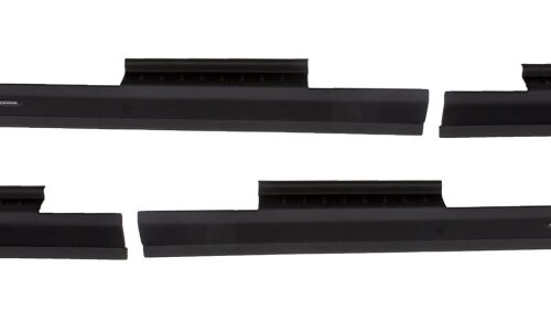 Bushwacker 2018 Jeep Wrangler Unlimited 4-Door Trail Armor Rocker Panel and Sill Plate Cover - Black