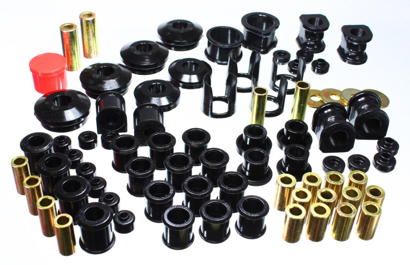 Energy Suspension 7.18106G 89-94 Nissan 240SX (S13) Black Hyper-Flex Master Bushing Set - Image 5