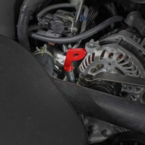 PERRIN 15-26 Subaru WRX & 13-26 BRZ/FR-S/86/GR86 Dipstick Handle P Style - Red - Image 5
