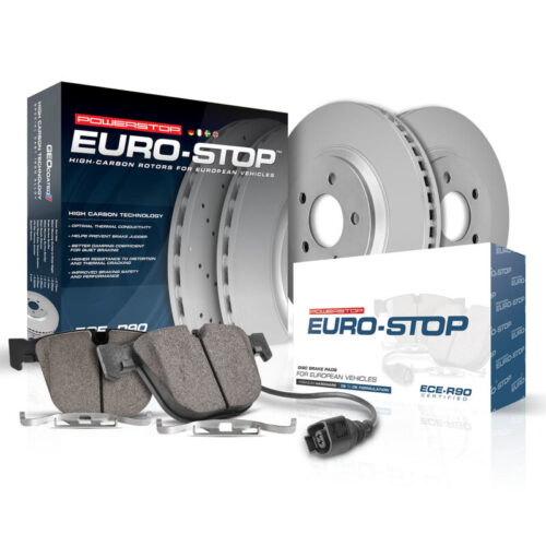 Power Stop 06-13 Audi A3 Front Euro-Stop Brake Kit - Image 7