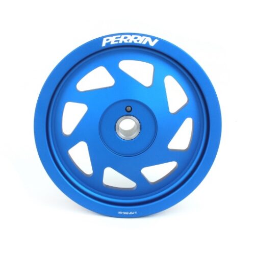 PERRIN 19-21 Subaru WRX / 16-18 Forester / 15-19 Legacy Lightweight Crank Pulley - Blue
