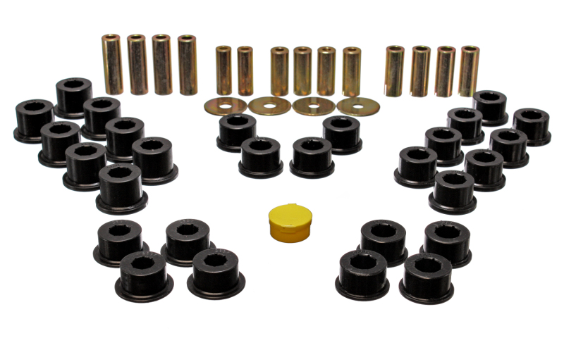 Energy Suspension 11.3106G 90-97 Mazda Miata Black Rear Control Arm Bushing Set - Image 6