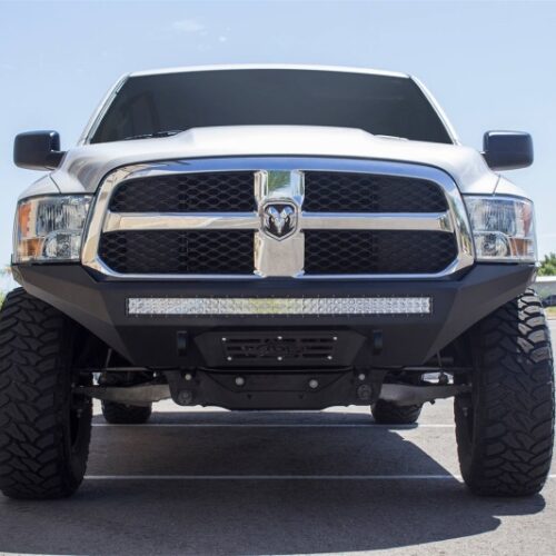 Addictive Desert Designs F501192770103 13-18 Dodge RAM 1500 Stealth Fighter Front Bumper - Image 6
