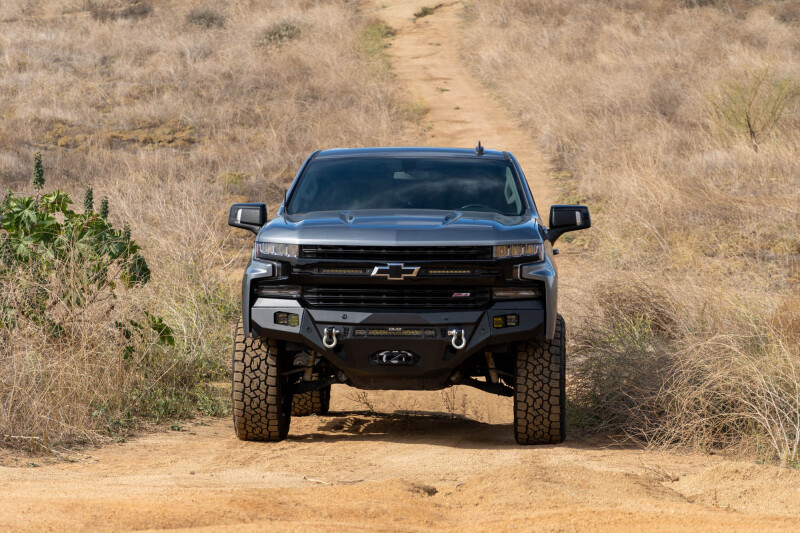 DV8 Offroad FBCS1-07 19-21 Chevrolet Silverado 1500 SPEC Series Front Bumper - Image 10