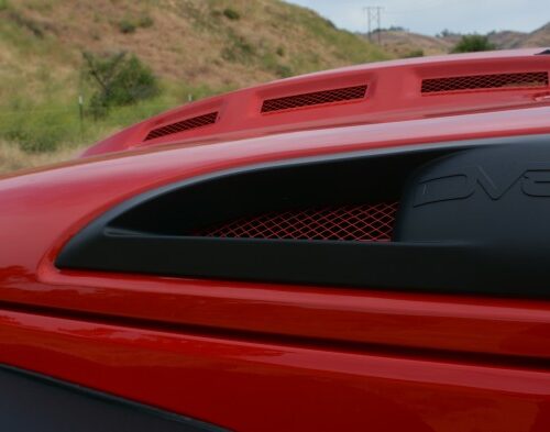 DV8 Offroad HDMB07-02 07-18 Jeep Wrangler JK Metal Heat Dispersion Hood - Primer Black - Image 9