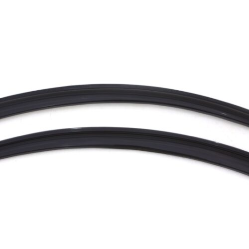 AVS 92034 98-10 Volkswagen Beetle Ventvisor Outside Mount Window Deflectors 2pc - Smoke - Image 4
