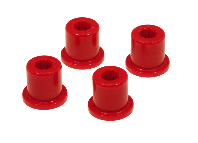 Prothane 1-801 76-86 Jeep CJ5/CJ6 Front Frame Shackle Bushings - Red