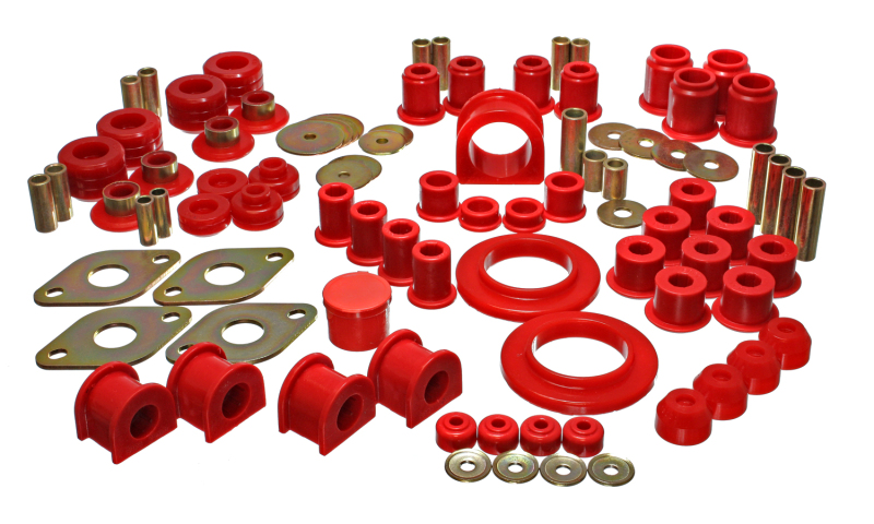 Energy Suspension 8.18104R 95-6/00 Toyota 4WD Pickup (Except T-100 & Tundra) Red Hyper-Flex Master Bushing S - Image 4