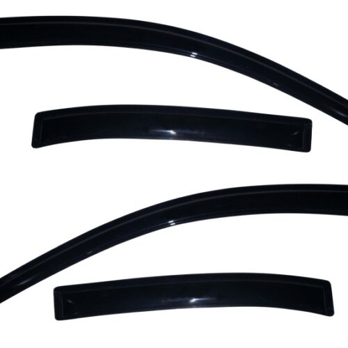 AVS 94362 13-15 Chevy Malibu Ventvisor Outside Mount Window Deflectors 4pc - Smoke - Image 5
