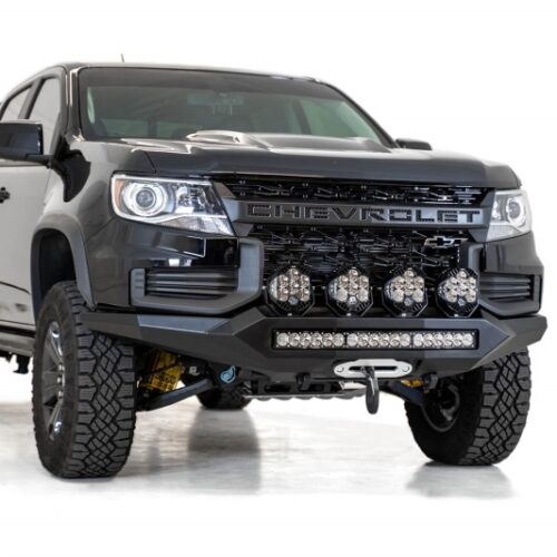 Alternative view of Addictive Desert Designs 2021 Chevy Colorado ZR2 Stealth Fighter Front Bumper