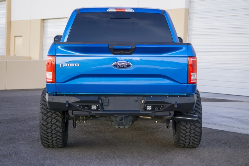 Addictive Desert Designs R181231280103 15-18 Ford F-150 Stealth Fighter Rear Bumper w/ Backup Sensor Cutout - Image 2