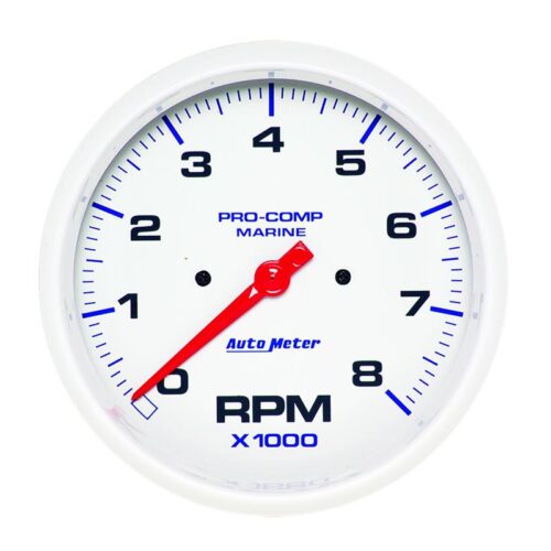 Alternative view of Autometer Marine Carbon Fiber 2-1/16in 240-33 Ohms Electric Fuel Level Gauge