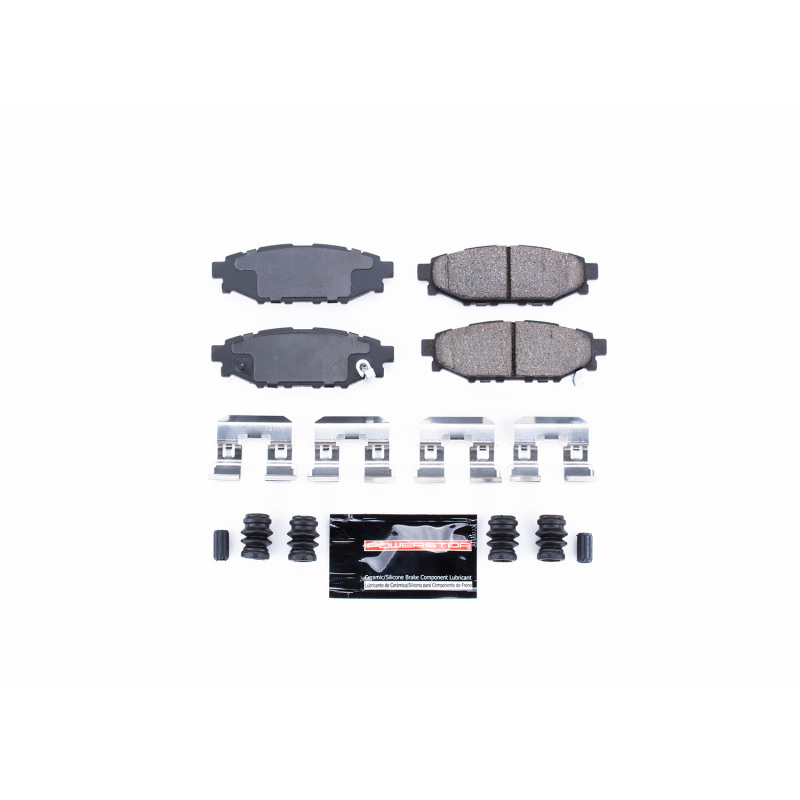 Power Stop 13-16 Subaru BRZ Rear Z23 Evolution Sport Brake Pads w/Hardware - Image 3