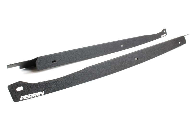 PERRIN 08-14 Subaru WRX/STI / 08-11 Impreza Fender Shroud Set - Black - Image 2