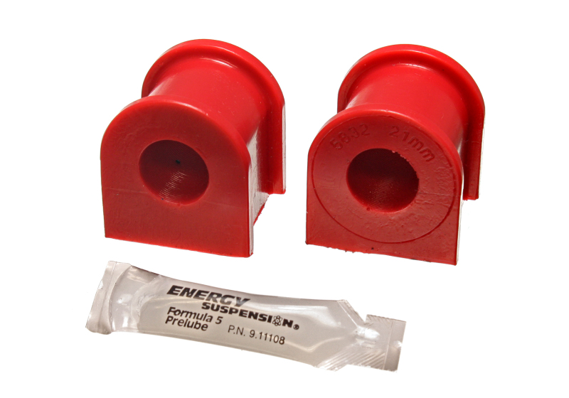 Energy Suspension 8.5131R 05-07 Scion tC Red 21mm Front Sway Bar Bushing Set - Image 4