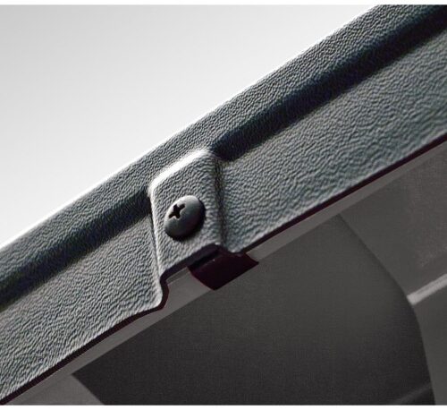 Alternative view of Bushwacker 07-13 Chevy Silverado 1500 Fleetside Bed Rail Caps 97.6in Bed - Black