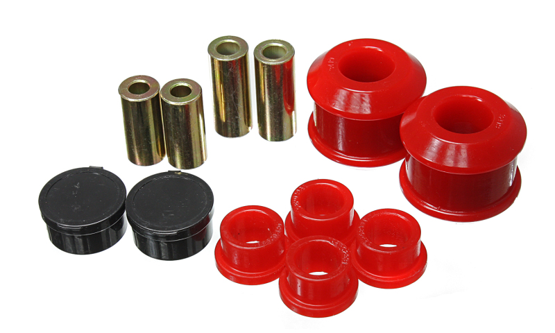 Energy Suspension 06-11 Honda Civic Red Front Control Arm Bushing Set - Image 4