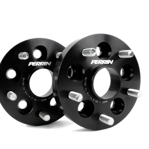 PERRIN Subaru/Toyota/Scion 25mm Wheel Adapter (Bolt-On Type) 5x100 to 5x114.3 w/56mm Hub - Pair