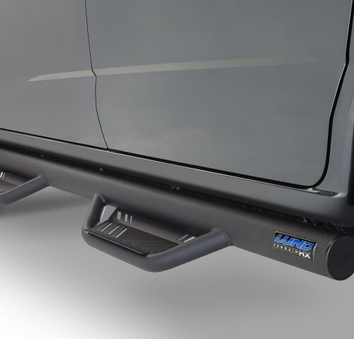 Lund 34641752 16-19 Toyota Tacoma Crew Cab Terrain HX Step Nerf Bars - Black - Image 4