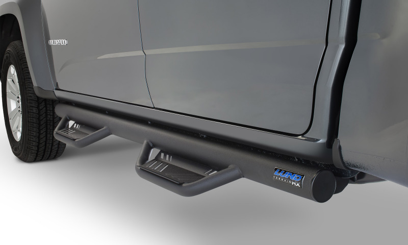Lund 34641752 16-19 Toyota Tacoma Crew Cab Terrain HX Step Nerf Bars - Black - Image 4