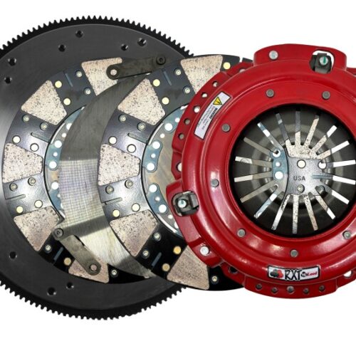 McLeod RXT Twin Disc Clutch Kit w/Steel Flywheel - Mod Motor Fords w/8 Bolt Crank 1-1/8in x 26 Input - Image 4