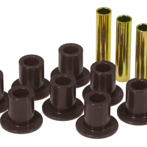 Prothane 1-1005-BL 87-96 Jeep Front Spring & Shackle Bushings - Black