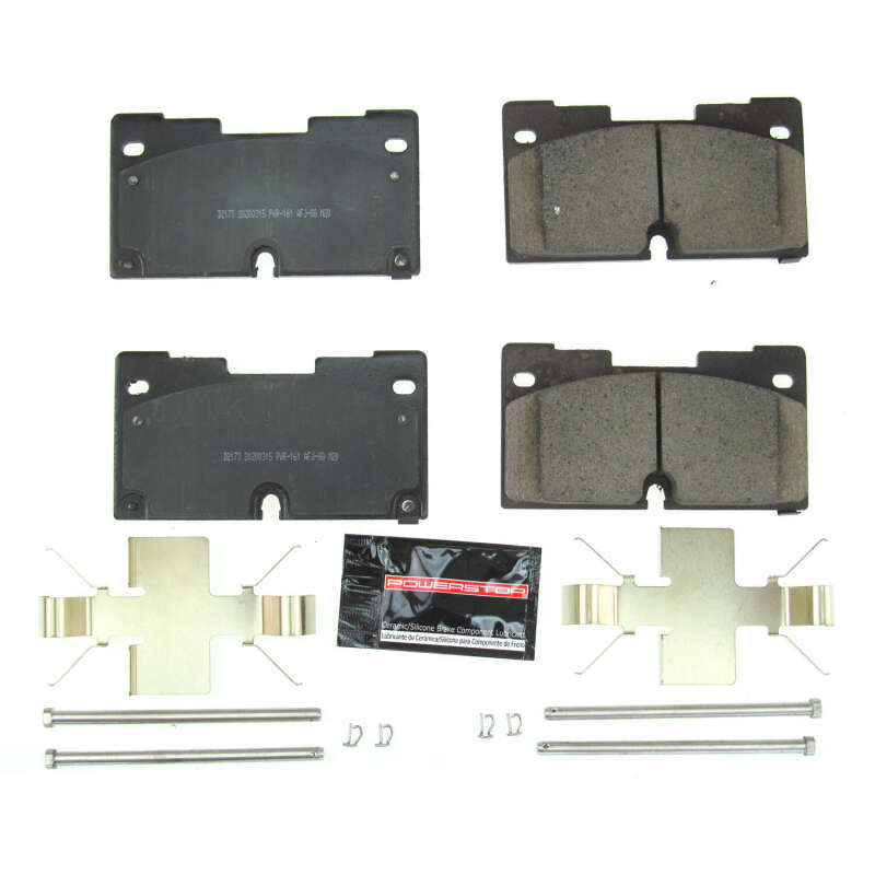 Power Stop 2019 Chevrolet Silverado 1500 Front Z23 Evolution Sport Brake Pads w/Hardware - Image 2