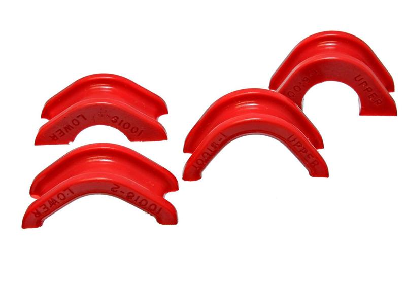 Energy Suspension 7.10102R 74-78 Nissan 260Z/280Z Red Rack and Pinion Bushing Set - Image 2