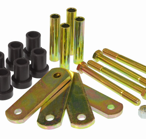 Prothane 4-804-BL 60-74 Chrysler B & E Body HD Shackle Bushings - Black