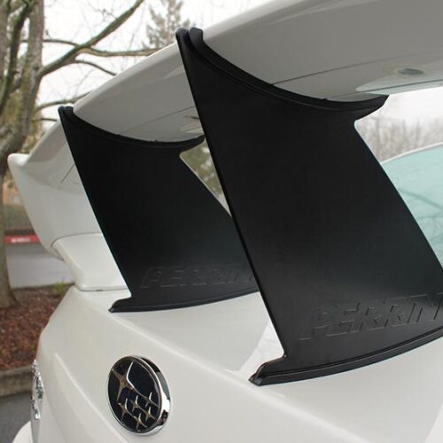 PERRIN 11-14 Subaru STI Wing Stabilizer - Black (Sedan Only) - Image 4