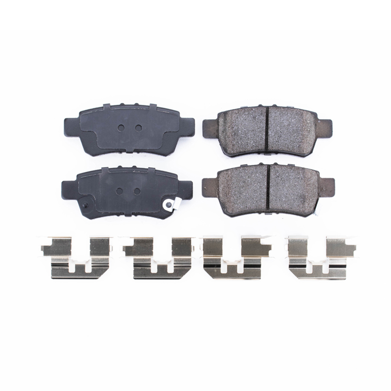 Power Stop 05-10 Honda Odyssey Rear Z17 Evolution Ceramic Brake Pads w/Hardware - Image 2