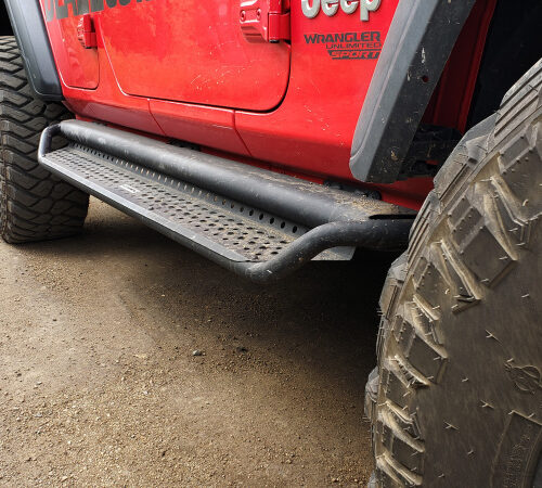 Alternative view of Go Rhino D10087T Dominator Extreme D1 Side Steps - Tex Blk - 87in