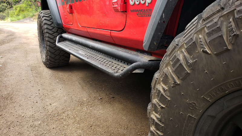 Go Rhino D10087T Dominator Extreme D1 Side Steps - Tex Blk - 87in - Image 2