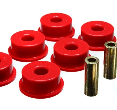 Energy Suspension 10 Chevy Camaro Red Rear Differential Carrier Bushing Set