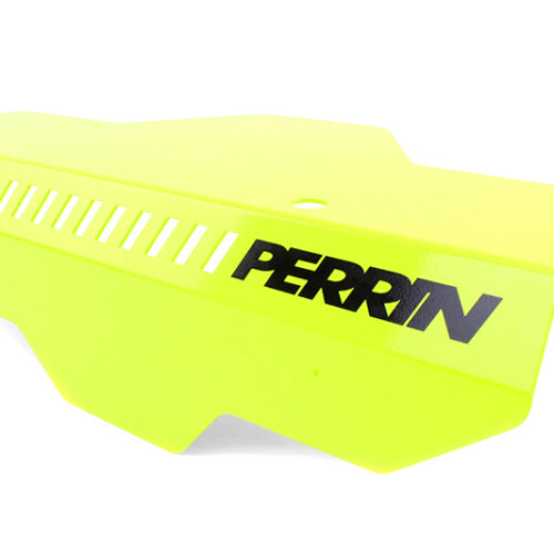 PERRIN 02-14 Subaru WRX / 04-21 STI / 08-11 Impreza Pulley Cover - Neon Yellow