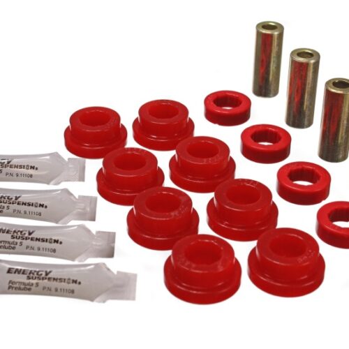 Energy Suspension 16.3104R 89-95 Honda Civic/CRX / 93-97 Honda Del Sol (including VTEC) Red Rear Control Arm - Image 5