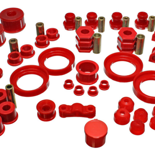 Energy Suspension 99-00 Honda Civic Si Red Hyper-Flex Master Bushing Set - Image 5