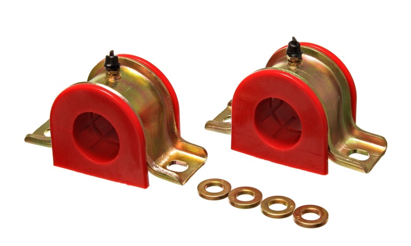 Energy Suspension 9.5187R Universal Sway Bar Bushing Set 1 3/8in Dia. - Red