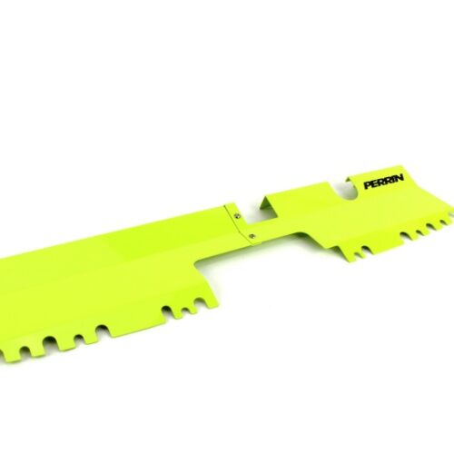 PERRIN 15-21 Subaru WRX/STI Radiator Shroud (With/Without OEM Intake Scoop) - Neon Yellow - Image 8
