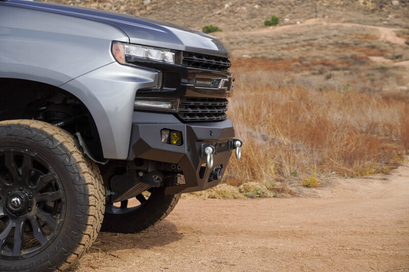 DV8 Offroad FBCS1-07 19-21 Chevrolet Silverado 1500 SPEC Series Front Bumper - Image 4