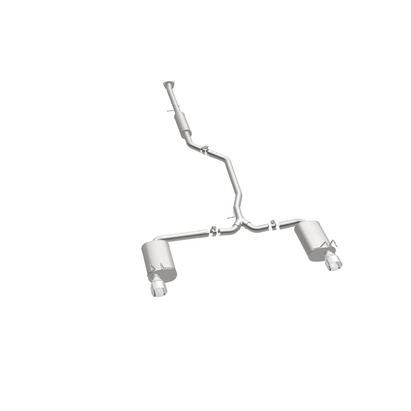 MagnaFlow 19181 Sys C/B 2015 Honda Accord 3.5L V6 2.5in SS Dual Split Rear Polished 4.5 Tip - Image 2