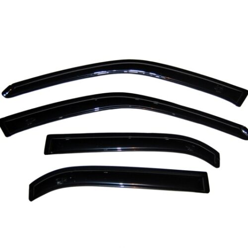 AVS 94033 98-02 Chevy Prizm Ventvisor Outside Mount Window Deflectors 4pc - Smoke - Image 4